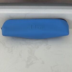 Dior blue pencil pouch